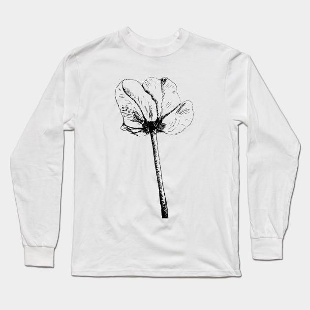 Floral Long Sleeve T-Shirt by nuruveyik